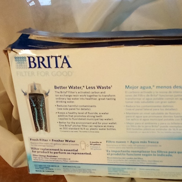 5 Brita Pitcher Replacement Water Filters Model OB03 (5 Filters/ 1 Pack - Picture 9 of 10